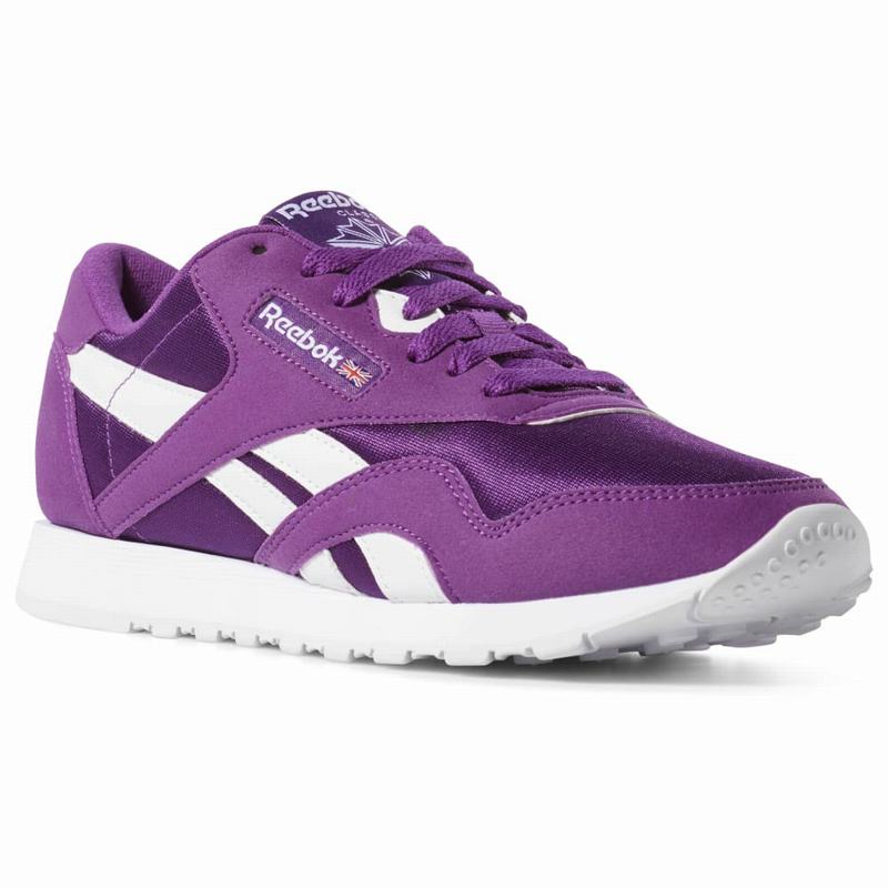 Reebok Classic Nylon Color Tenisky Damske - Nachový/Biele UP6815LP